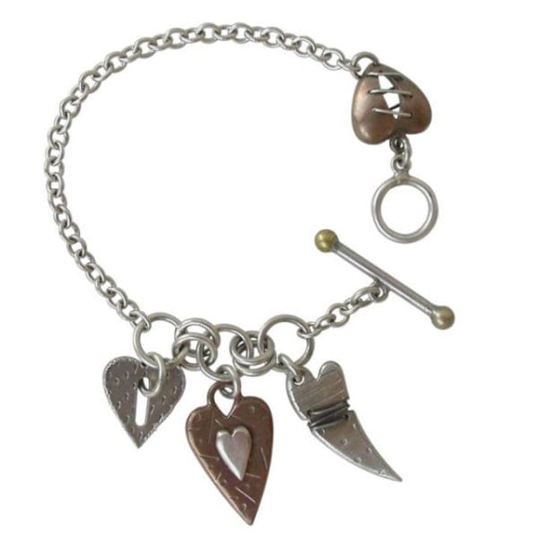 Triple Heart Charm