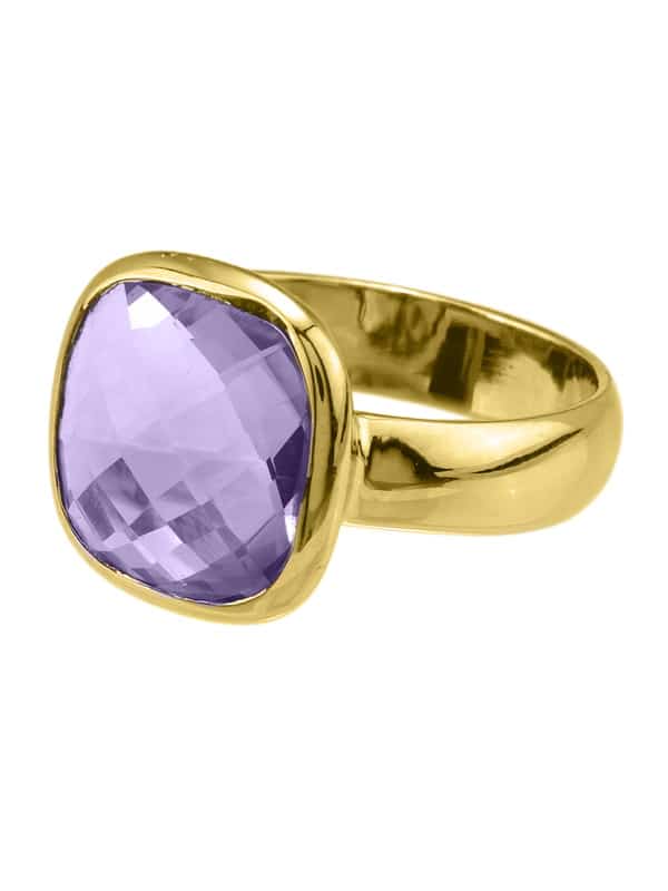 Lumahai Ring Amethyst Vermeil