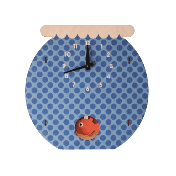 Fishbowl Clock