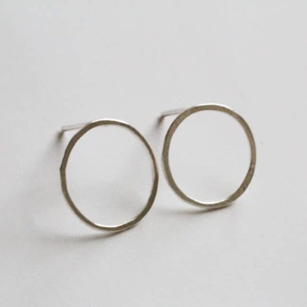 Large Circle Studs