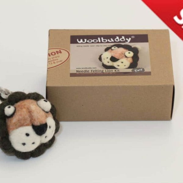Lion Needle Felting Kit