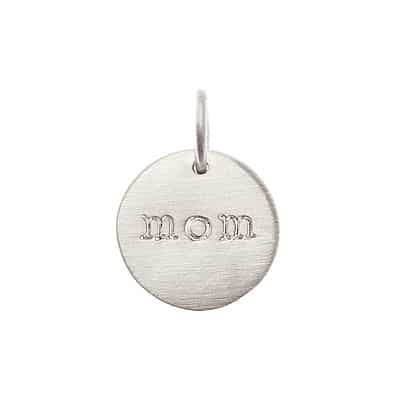 Silver Mom Matte Charm