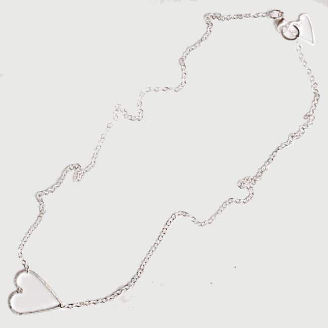 Heart Outline Necklace