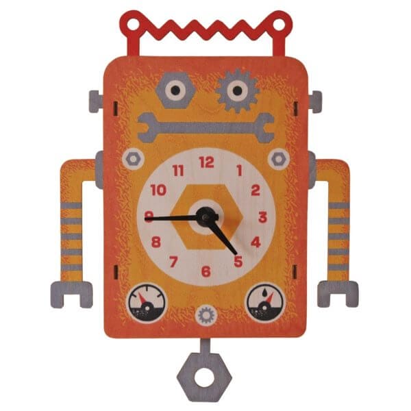 Robot Pendulum Clock