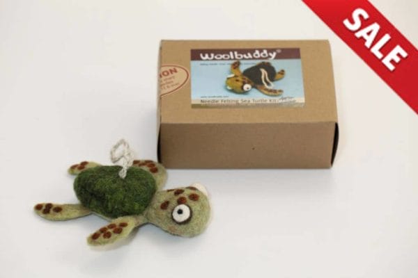 Sea Turtle Needle Felting Kit