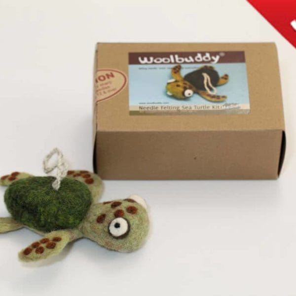 Sea Turtle Needle Felting Kit