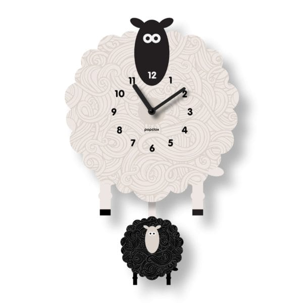 sheep pendulum clock