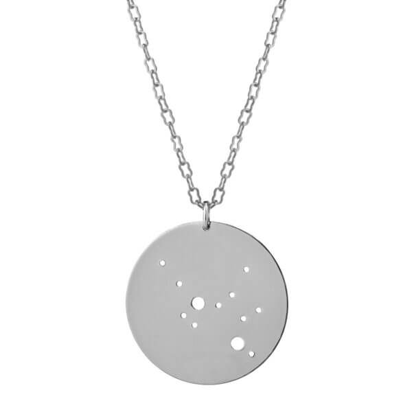 Silver Astrology Necklace