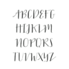 bella vita jewelry alphabet charm special font