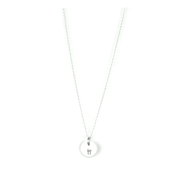 Bella Vita Jewelry ALPHABET CHARM JAQUE AND GILES FONT silver