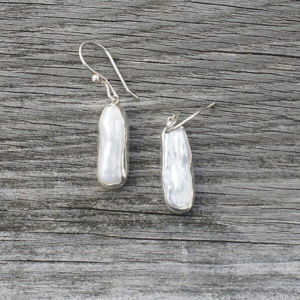 Sterling Silver & Pearl Earrings