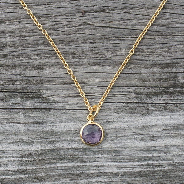 Sala Gold Vermeil & Amethyst Necklace