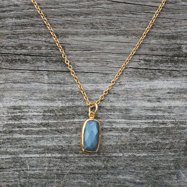 Rioja Gold Vermeil & Labradorite Necklace