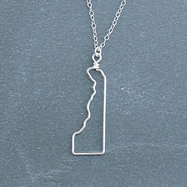 Delaware Outline Necklace