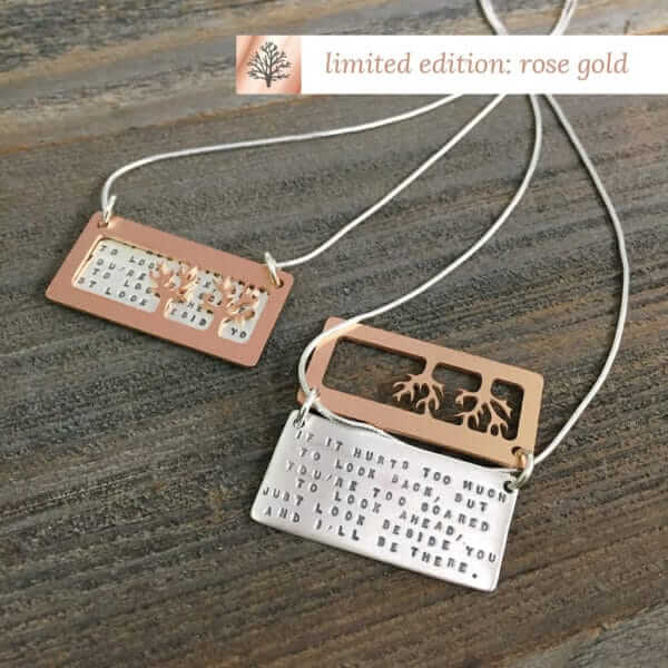 I’ll Be There Rose Gold Necklace