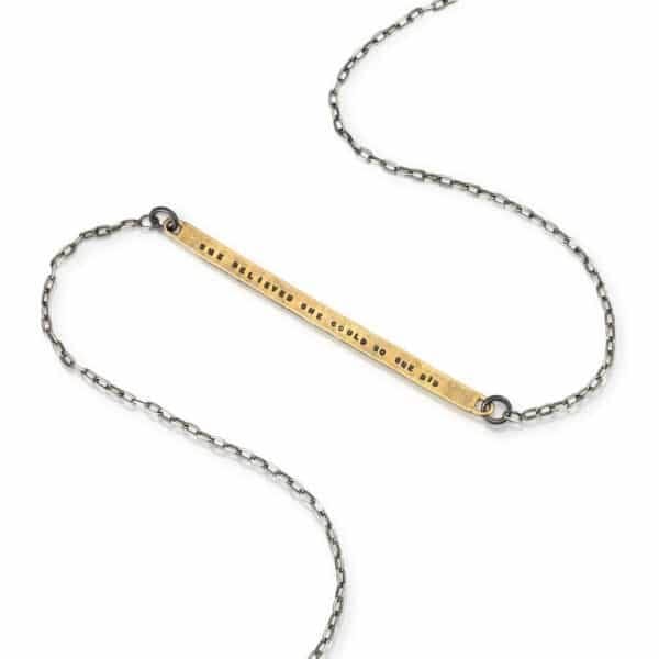 Believed She Could Necklace