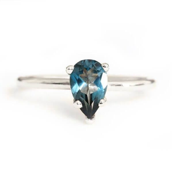 LONDON BLUE TOPAZ RING