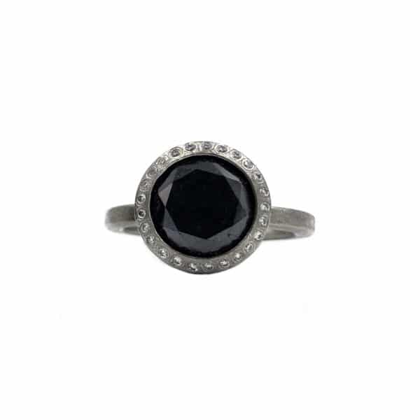 3.73 Carat Black Diamond