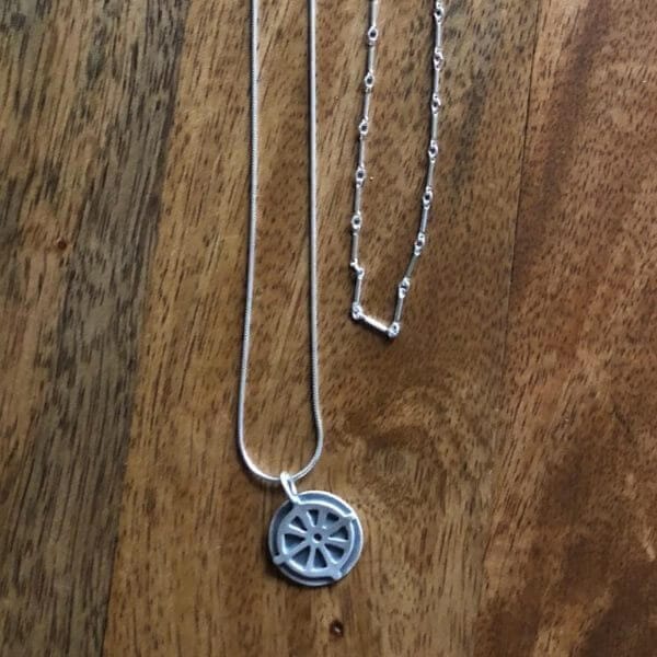 Buddhist Wheel Snake Chain