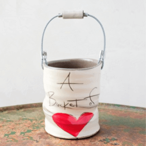 Small Bucket of Love Heart