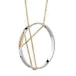 Vitruvia Necklace in Silver and Gold