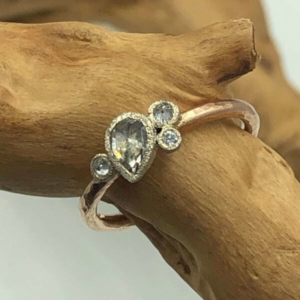 Todd Pownell Pear Shaped Engagement Ring 2