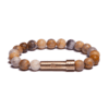 Matte Jasper Bracelet by Wishbeads