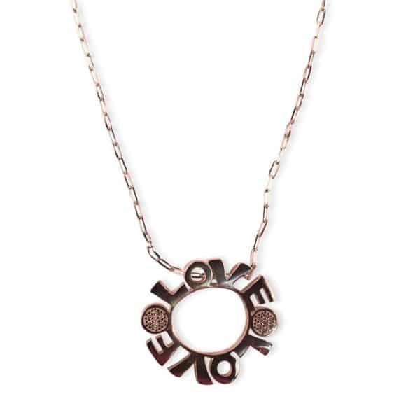 Rose Gold Love Necklace