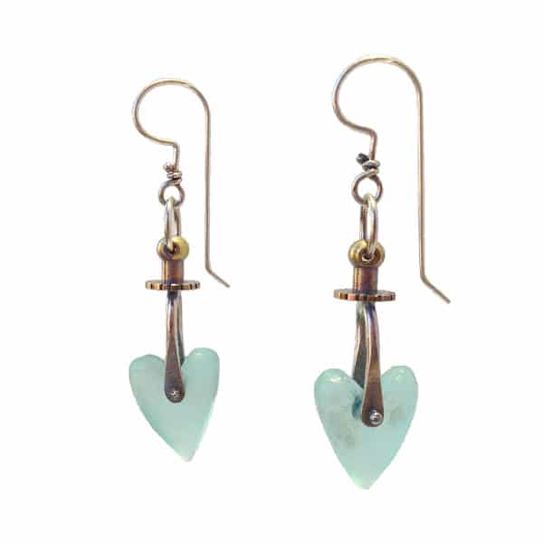 Annie's Heart AM Earrings by Thomas Mann