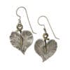 Heart Leaf Earrings by Thomas Mann