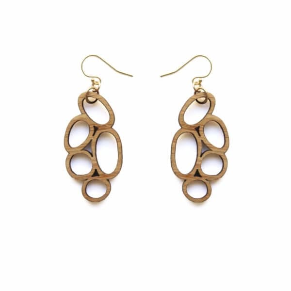 Seed Pods Drop Earrings by One Happy Leaf