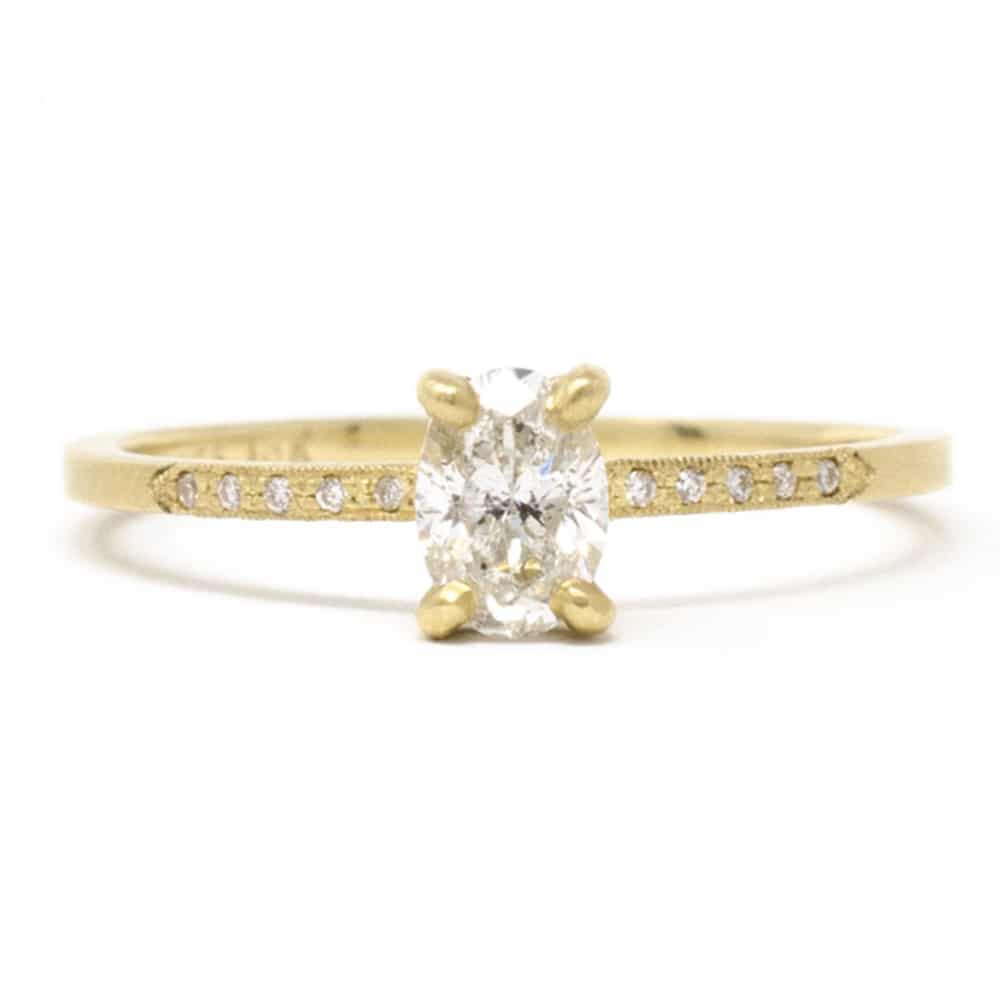 Dainty Darling Diamond Ring