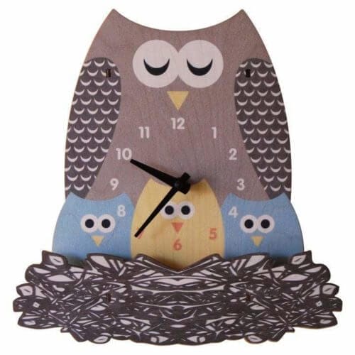 Nest Owl Clock