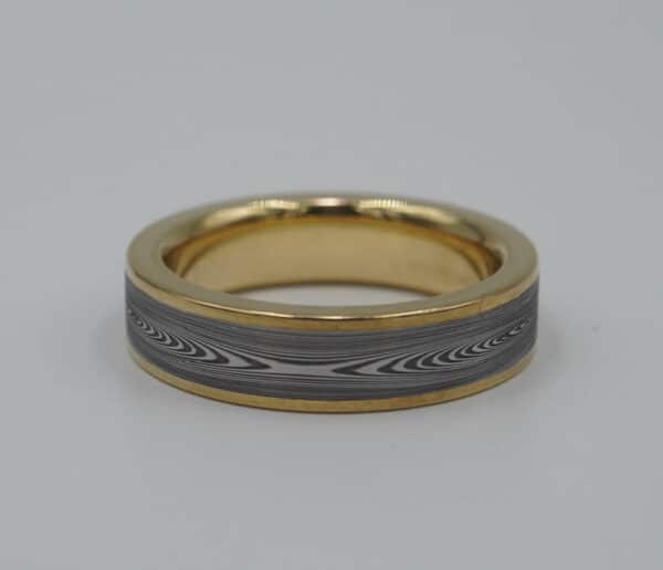 Infinity Damascus Ring