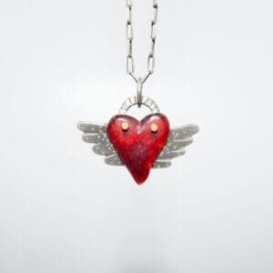 Limited Edition Winged Heart Necklace