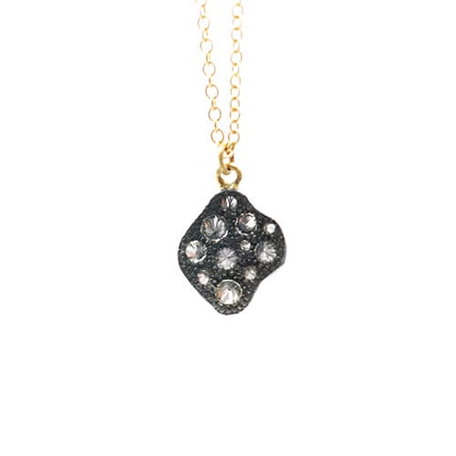 Petite Diamonds Necklace by Todd Pownell