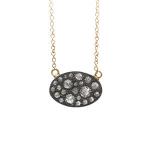 Scattered Diamonds Necklace