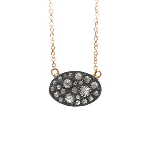 Scattered DIamonds Necklace by Todd Pownell