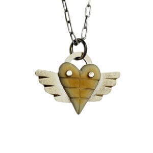 Limited Edition Mini Winged Heart Necklace